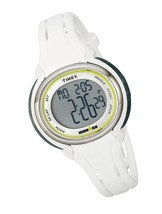 Timex Mid-Size Ironman Sleek 50 Round Silicone Strap Watch - £146.99 GBP