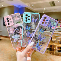 Luxury Glitter Butterfly Design Phone Case For Samsung Galaxy S24 S23 S22 S21 S2 - £9.68 GBP+