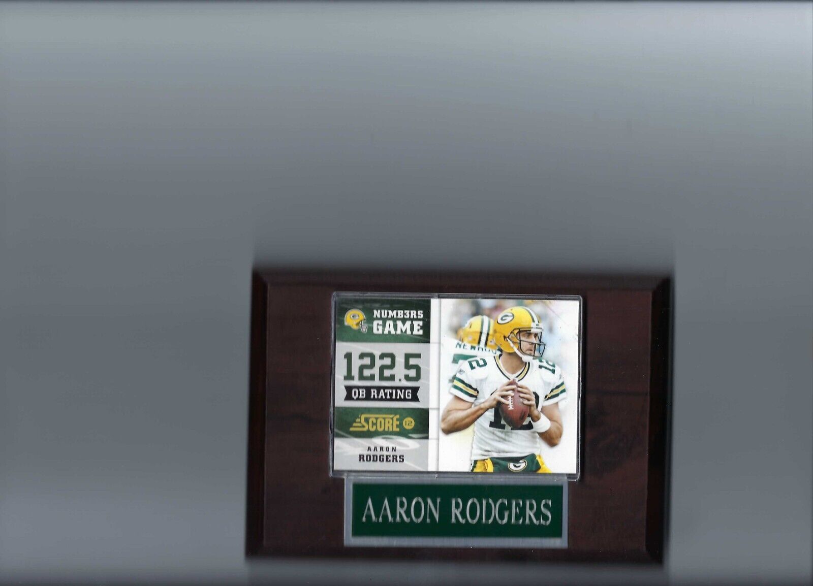 Primary image for AARON RODGERS PLAQUE GREEN BAY PACKERS FOOTBALL NFL   C