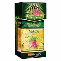 Organic Vita Harmony Rainforest Maca 500 mg 90 capsules vitamins food supplement - £21.68 GBP