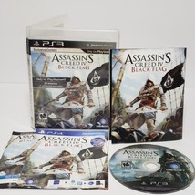 Assassin&#39;s Creed IV Black Flag PS3 (Sony Playstation 3) Complete CIB Tested  - £6.18 GBP