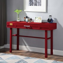 Cargo Vanity Desk, Red Finish - $313.00