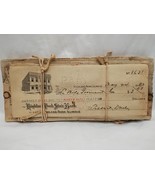 Lot Of (50) 1933 Highland Park Illinois Checks And Receipts - €148,29 EUR