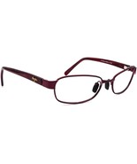 Maui Jim Sunglasses FRAME ONLY MJ 101 13 Burgundy Oval Italy 55[]17 135 - $89.99