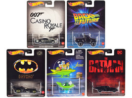 Retro Entertainment 2023 N Case 5 piece Set Diecast Cars Hot Wheels - £45.55 GBP