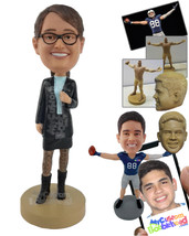 Personalized Bobblehead Woman Dressed Just Like A Lawyer - Careers &amp; Professiona - £72.74 GBP