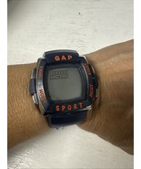 Vtg Gap Sport Watch Stop Watch Kids/Women’s Size BLUE/ORANGE Needs Batte... - $49.49