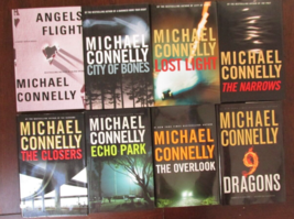8 Harry Bosch Series Michael Connelly # 6, #8-#14  Hardcover, 7 are 1st 1st - £31.23 GBP