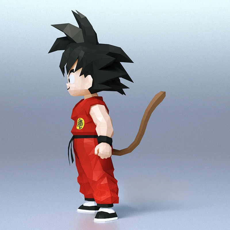 50cm Son Goku Paper Model Dragon Ball Z Japanese Anime Figures Papercraft 3d Diy Action 50cm Son Goku Paper Model Dragon Ball Z Japanese Anime Figures Papercraft 3d Diy Action