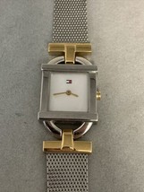 Mother Of Pearl Dial Steel Ladies Watch Mesh Band Tommy Hilfiger - $74.20