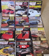 1988 Motor Trend Magazine Vintage Lot Of 12 Full Year Jan-Dec See Pictures - $33.24