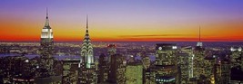 Midtown Manhattan at Sunset, NYC  by Richard Berenholtz New York 18x54 Canvas - £263.10 GBP