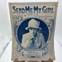 Vintage 1918 &quot;Send Me My Girl&quot; Sheet Music - $28.06