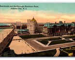 Marlboro-Blenheim Hotel Boardwalk Atlantic CIty New Jersey NJ DB Postcar... - $2.92