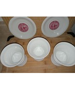 Rüdesheimer Kaffee HEINRICH - H&amp;C Vintage Germany 3 cups and 2 saucers - $910.11 MXN
