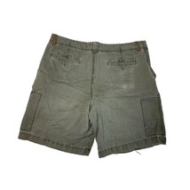 Cherokee Mens Size 38 Army Green Cargo Shorts Vintage y2k 9.5 in inseam - £7.62 GBP