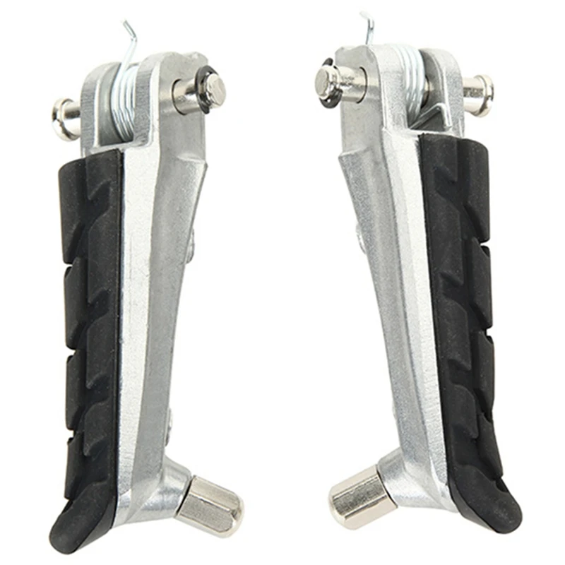 1 Set Motorcycle Front Footrest Pedal Foot Pegs Foot Pegs Pedals For Hon... - $18.58