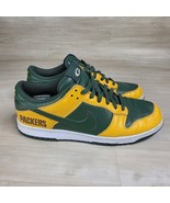Nike Dunks Low ID Green Bay Packers Men’s 10 Shoes 535081-901 Size 11 - €128,86 EUR