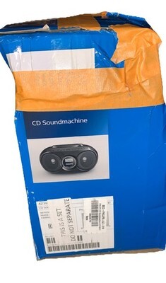 Portable Black Stereo System Boombox With Cd Player Usb Fm Radio And Headphon... Item image 9