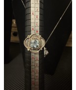 925 sterling silver aquamarine Size 7 Ring - $54.90 CAD