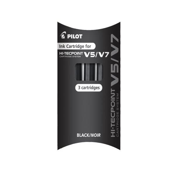 Pilot Refill for V5/V7 Cartridge System - Black, 1 x Pack of 3  - $10.00