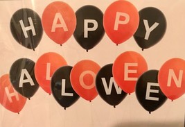 Celebrate It Halloween Party Happy Halloween Balloons 12&quot; ~ New ~ Fun Decor! - £3.97 GBP
