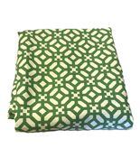 Green &amp; White Geometric Fabric for Sewing, Crafts, Quilting, Material-2 ... - $12.95