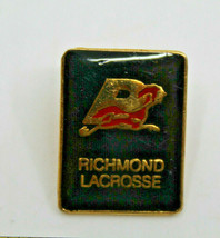 Richmond Lacrosse British Columbia BC Canada Collectible Pin Pinback Vintage - £11.72 GBP