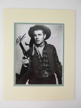 Ed Kemmer Signed Autographed Matted 11x14 Display 8x10 Photo Western - £15.68 GBP