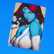 Marvel X-Men Mystique Rainbow Foil Holographic Character Art Card Figure - £16.01 GBP