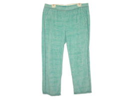 Climate Right by Cuddl Duds Womens XL Pajama Pants Lounge Aqua Blue EUC - $12.87