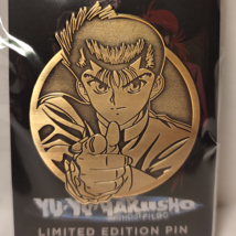 Official Yu Yu Hakusho Yusuke Enamel Pin Limited Edition Gold - £13.26 GBP