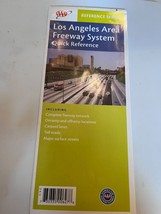 Los Angeles Area Freeway System AAA Road Map 2002-2003 - £7.85 GBP
