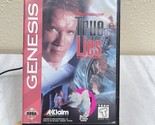 True Lies (Sega Genesis, 1995) Cart With Case. No Manual. Tested!!! FORM... - $29.39