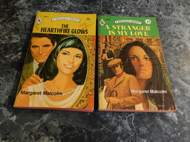 Harlequin Romance Margaret Malcolm lot of 2 Contemporary Romance Paperbacks - £1.91 GBP
