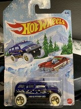 NEW!! Hot Wheels 2020 Christmas Holiday Hot Rods Rockster 4/6 - $6.81