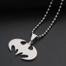 Bat shaped Stainless Steel necklace NWT - £5.50 GBP