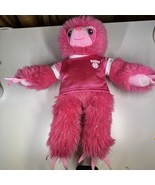 BUILD-A-BEAR SLOTH Pink Sparkle Glitter 18&quot; Fuzzy Soft Plush Stuffed Ani... - $18.19 CAD