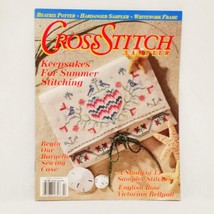 Cross Stitch Sampler Magazine Patterns Summer 1994 Keepsakes Sewing Case English - $15.99