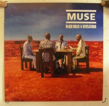 Muse Poster Album Promo Black Holes And Revelations Outdoor Dining Band Shot - £21.23 GBP