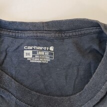 Carhartt K87 BLS Loose Fit Mens Blue Cotton Short Sleeve Crewneck T-Shirt Sz 3XL image 3