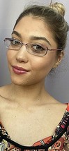 New Light Silhouette SPX997671 51mm Clear/Red Women&#39;s Eyeglasses Frame A... - $32.99