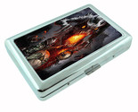 Scary Zombie D8 Silver Metal Cigarette Case RFID Protection - $16.78