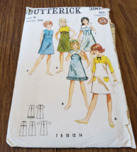 Butterick Vintage Girls Spring Summer Dress Pattern 3904 Size 8 - £3.88 GBP