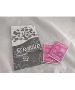 Scrabble Limited Too Collector&#39;s Edition Replacement Instruction Manual - $6.99