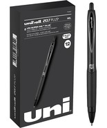 uniball 207 Plus+ Retractable Gel Pens 12 Pack in Black with 0.7mm Mediu... - $43.05 CAD