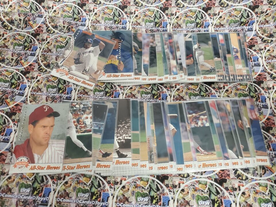 1992 Upper Deck Baseball All-Star Fanfest Silver set tons HOF'ers N.Ryan, Brett+ - $9.49