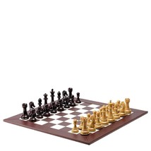 Burgundy and Blonde Chess Set - £84.53 GBP