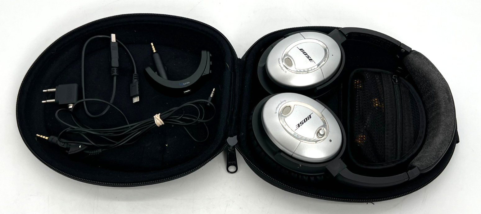 Bose QuietComfort 15 QC-15 Noise Cancelling Over-ear Headband Headphones... - $18.81