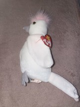 TY Beanie Baby KuKu The Cockatoo Retired 1997 White Bird - $1.97